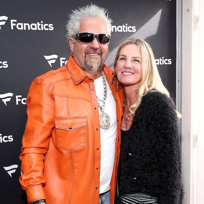 Guy Fieri and Lori Fieri attend the 2026 Fanatics Super Bowl Party